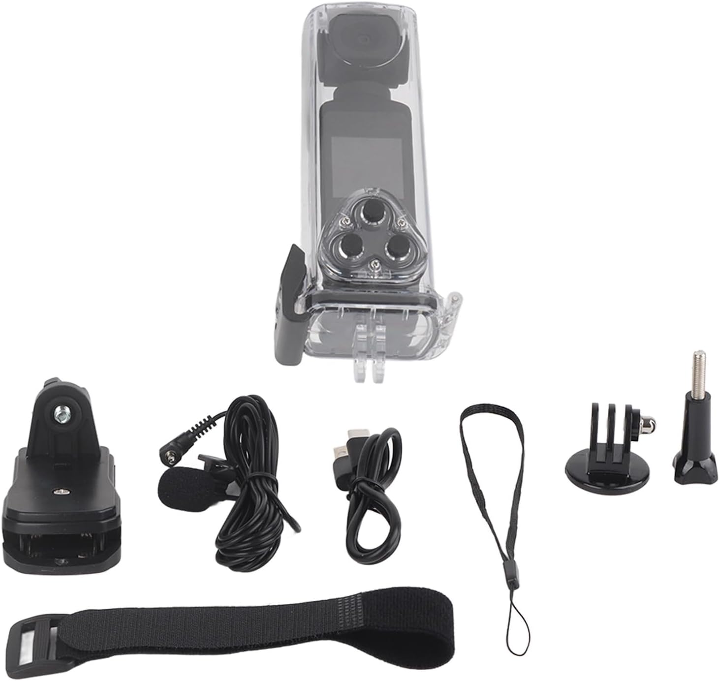 4k Action Camera, 1.3in HD Screen WiFi Vlogging Camera with 4K/30FPS Video, Anti Shaking, 270° Rotating Lens & Mic, Waterproof Outdoor Digital Camera, Body Camera for Photography