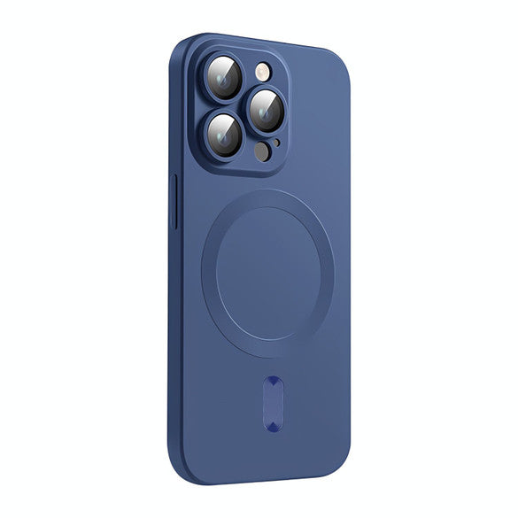 iPhone 15 Case with Camera Protective Film – Shockproof, Translucent & Anti-Slip Design