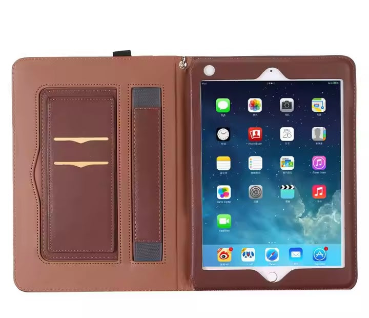 Soft Wallet Case with Handle & Card Slot – Compatible with iPad Mini 4/5