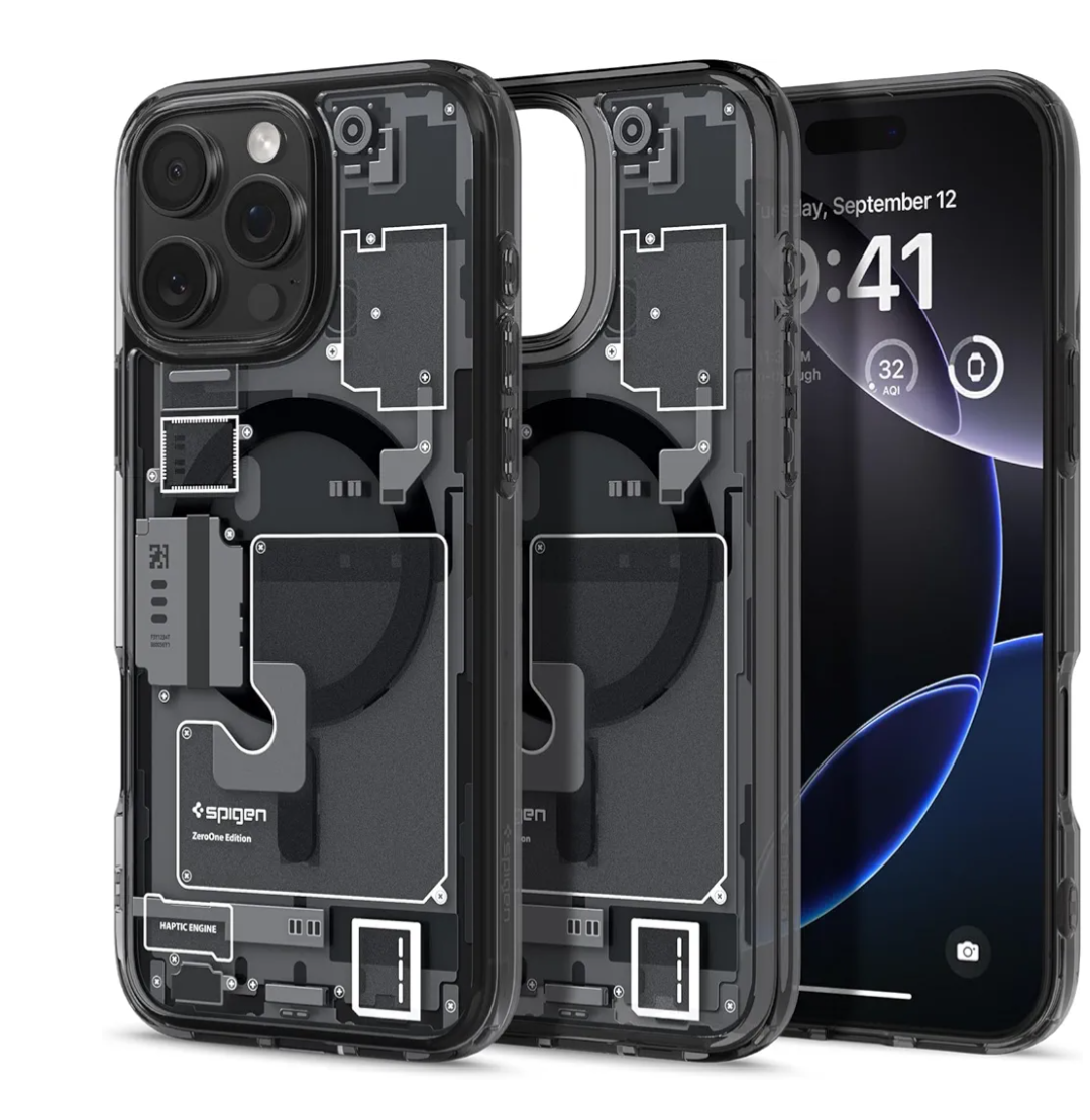 SPIGEN Ultra Hybrid Neo One MagFit for iPhone 15, Compatible with MagSafe Magnetic Ring, Sleek Internal Design Air Cushion TPU Bumper Raised Edges Cover