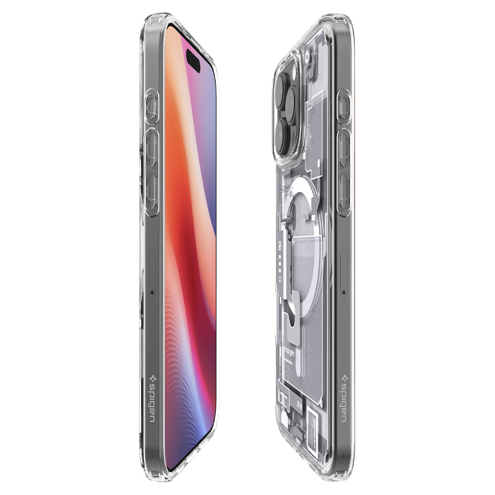 SPIGEN Ultra Hybrid Neo One MagFit for iPhone 15, Compatible with MagSafe Magnetic Ring, Sleek Internal Design Air Cushion TPU Bumper Raised Edges Cover