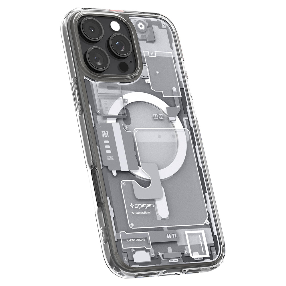 SPIGEN Ultra Hybrid Neo One MagFit for iPhone 15, Compatible with MagSafe Magnetic Ring, Sleek Internal Design Air Cushion TPU Bumper Raised Edges Cover