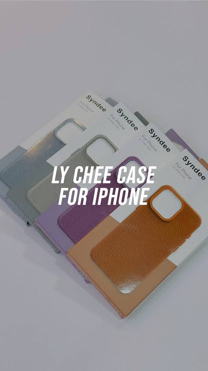 iPhone 16 Lychee Pattern magsafe Leather Case Anti-Fingerprint Anti-Slip Protective Cover 16