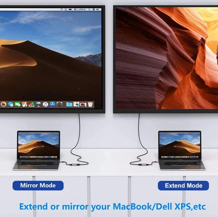 Displayport to HDMI 8K Cable (8K@60Hz,4K@120Hz,2K@144Hz), DP 1.4 to HDMI 2.1 Uni