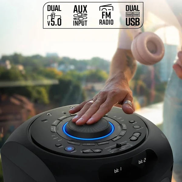 Trolley karaoke Speaker Model 0655 - Bluetooth Speaker With Mic Karoke Speaker Party Speaker 1000 w power speaker