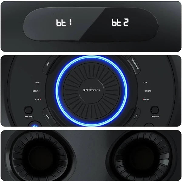 Trolley karaoke Speaker Model 0655 - Bluetooth Speaker With Mic Karoke Speaker Party Speaker 1000 w power speaker