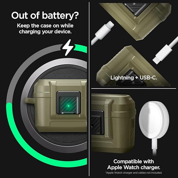 Shockproof Air pods Pro 2 case military grade