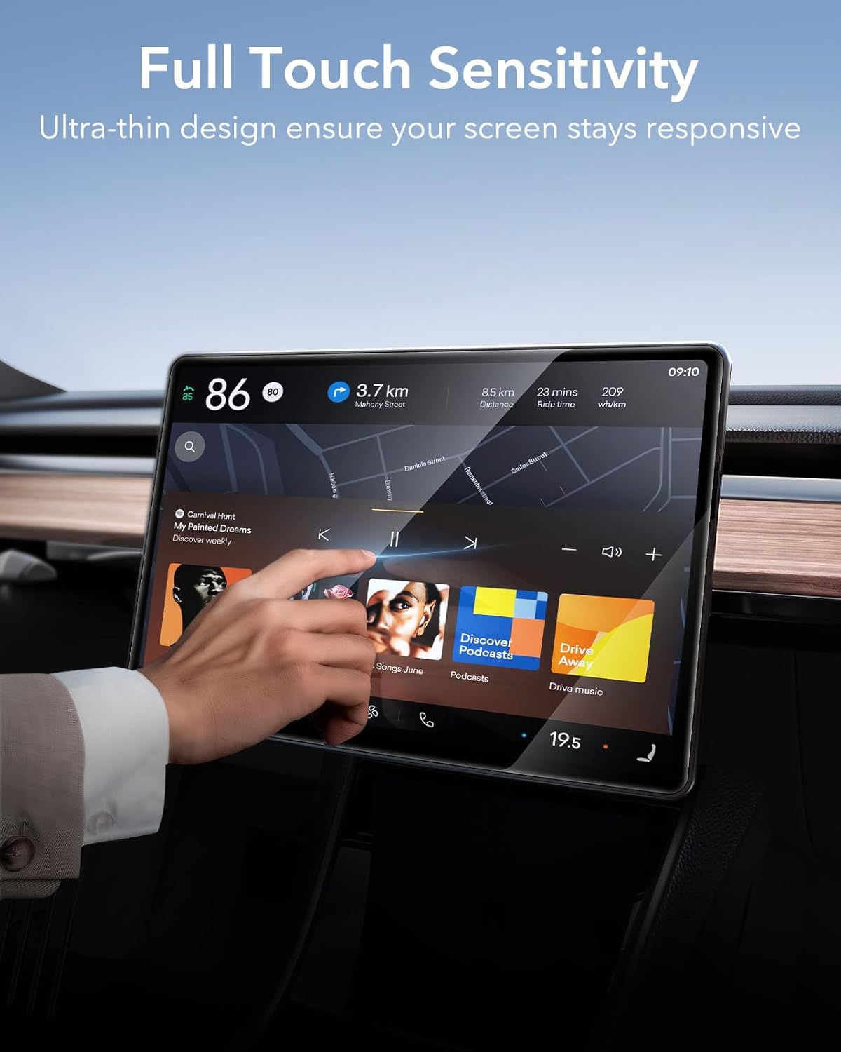 Tempered Glass Screen Protector 15 inch Screen Protector with Alignment Kit  No More Glare & Fingerprint