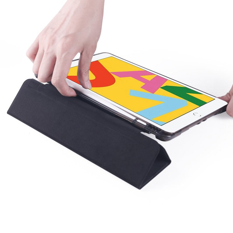 Pbuddy Apple IPad Smart Cover With Pencil Holder, Back Shockproof Protective Smart Covers For IPad Case Ipad 10.2 7/8/9 9.7 Air 2 Pro Ipad 5/6