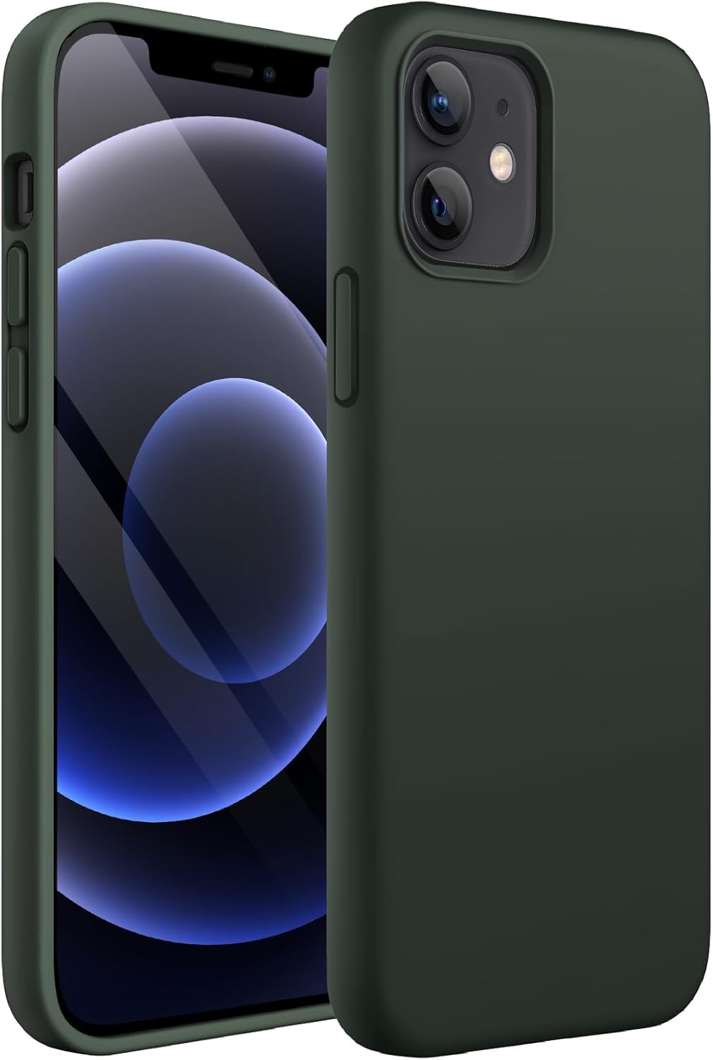 Silicone Case for iPhone 12/12 Pro – Soft Touch, Shockproof Protection