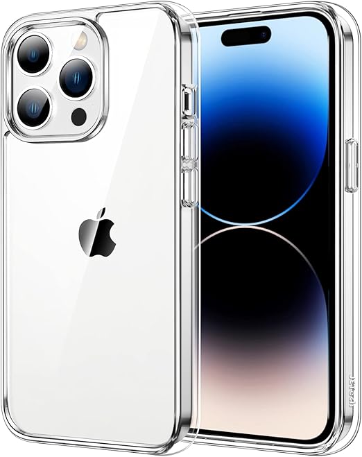 Clear Protective Case for iPhone 12 Pro Max/12/12Pro/12 Mini – Scratch-Resistant Hard Back Panel