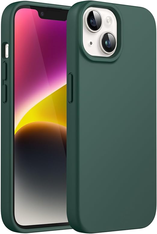 Silicone Case for iPhone 14 – Soft Touch, Shockproof Protection