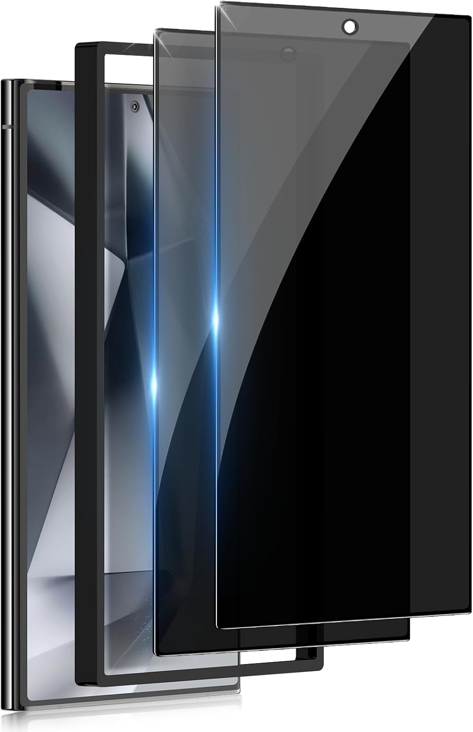 Samsung Galaxy S24 Privacy Screen Protector – Case-Friendly, No Edge Coverage