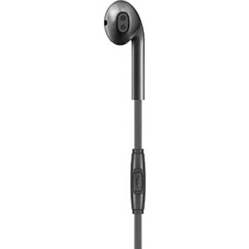 Budi Mono Single Earphone with Mic Headphone - M8J101EP - Black