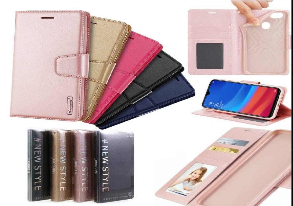 iPhone X/XS Luxury Hanman Leather Wallet Flip Case