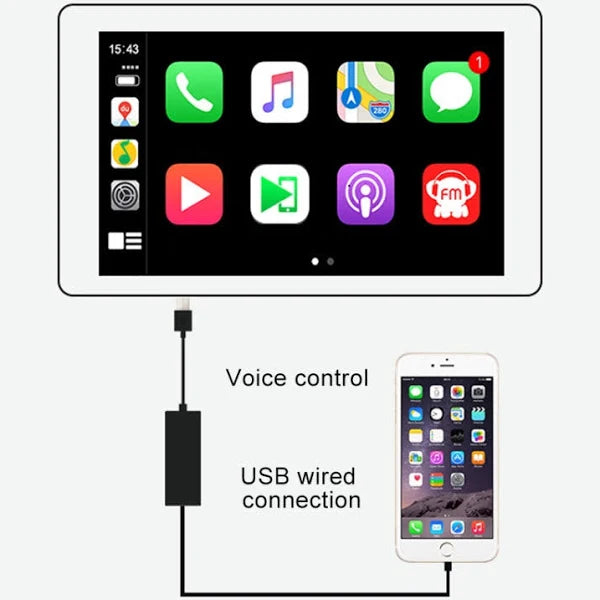 Wired CarPlay Dongle Android Auto For Car Radio With Android System Version 4.4.2 And Above