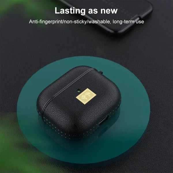 AirPods 3 Case Cover Leather Case Cover For AirPods 3  PU Leather Portable Protective Shockproof Cover For Apple AirPods 3