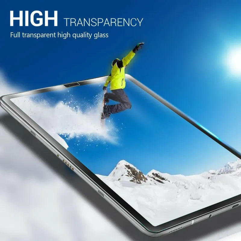 Pbuddy Original Tempered Glass Screen Protector Screen Guard For Apple IPad 5 6 7 8 9 10 Pro-11, Pro-12.9, Pro-10.5, Air 10.9 Mini1 2 3 4 Mini 5 6